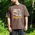 Reading Books Bookcase Book Club Bibliophile Men's Comfort Colors T-Shirt Espresso