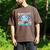Readsolotl Blue Kawaii Axolotl Book Lover Reading Retro Men's Comfort Colors T-Shirt Espresso