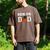 Senior 2026 Dad Basketball Graduation Men's Comfort Colors T-Shirt Espresso