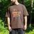 Senior 2026 Groovy Retro Grad Class Of 2026 Graduation Kids Men's Comfort Colors T-Shirt Espresso