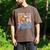 Senior 2026 Retro Groovy Flowers Graduation Men's Comfort Colors T-Shirt Espresso