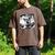 Shiba Inu Dog Dad Mom Graphic Selfie UFOs Weird Aliens Men's Comfort Colors T-Shirt Espresso