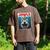 Siberian Husky Jowls Sled Dog Mom Top Alaskan Dog Dad Men's Comfort Colors T-Shirt Espresso