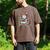 Snowman Reading Book Lovers Christmas Librarian Bookworm Men's Comfort Colors T-Shirt Espresso