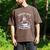 Snowman Reading Snow Many Books Snow Little Time Winter Men's Comfort Colors T-Shirt Espresso