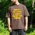 SORRY I'M LATE I DIDN'T WANT TO COME FUNNY INTROVERT PRESENT Men's Comfort Colors T-Shirt Espresso SORRY I'M LATE I DIDN'T WANT TO COME FUNNY INTROVERT PRESENT Men's Comfort Colors T-Shirt Espresso