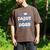 Super Proud Daddy Of 2025 Graduate Senior Graduation Family Men's Comfort Colors T-Shirt Espresso