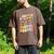 i Survived My Fiance's Nursing Degree Graduation Groovy Premium Men's Comfort Colors T-Shirt Espresso