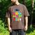 I Survived Kindergarten Graduation 2025 Graduate Boys Girls Men's Comfort Colors T-Shirt Espresso