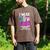 Teal & Purple In Memory Of My Sister Suicide Prevention Men's Comfort Colors T-Shirt Espresso