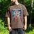 Tired Moms Book Club Coffee Chaos And Chapters Graphic Men's Comfort Colors T-Shirt Espresso