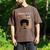 Unapologetically MHA-Ish Student Graduation Afro Men's Comfort Colors T-Shirt Espresso