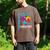 I Am Her Voice She Is My Heart Autism Awareness Daughter Dad Men's Comfort Colors T-Shirt Espresso