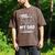 I Wear Gray In Memory Of My Dad Brain Cancer Awareness Men's Comfort Colors T-Shirt Espresso