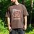 I Wear Peach In Memory Of My Mom Endometrial Cancer Awarene Men's Comfort Colors T-Shirt Espresso