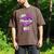 I Wear Purple In Memory For My Wife Dementia Awareness Men's Comfort Colors T-Shirt Espresso