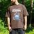 Wild About Reading Book Lover Hippo Men's Comfort Colors T-Shirt Espresso