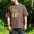 Wild About Reading Library Day Reading Books & Bookworm Men's Comfort Colors T-Shirt Espresso