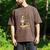 Wizard Of Oz Book Quote Scarecrow Dorothy Retro Drawing Men's Comfort Colors T-Shirt Espresso