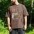 Zoo Animals Wild About Reading Books Reader Lover Librarian Men's Comfort Colors T-Shirt Espresso