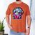 Adorable Book Lover Robot With Reading Glasses Cute Men's Comfort Colors T-Shirt Yam