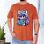 Adorable Book Lover Valkyrie With Reading Glasses Cute Men's Comfort Colors T-Shirt Yam