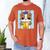 Bulldog Anime Pup Graduation Men's Comfort Colors T-Shirt Yam