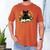 Cat Shirts For Women Book Lover Shirt Cute Cat And Book Premium Tri-Blend Men's Comfort Colors T-Shirt Yam