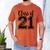 Class Of 2021 Senior 21 Cool Graduation Men's Comfort Colors T-Shirt Yam