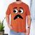 Creepy Face Carrot Halloween Book Character Costume Men's Comfort Colors T-Shirt Yam