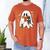 Cute Ghost Reading Book Spooky Season Halloween Costume Kids Men's Comfort Colors T-Shirt Yam Cute Ghost Reading Book Spooky Season Halloween Costume Kids Men's Comfort Colors T-Shirt Yam