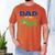 Dad Of The Birthday For Boy Saurus Rex Dinosaur Party Men's Comfort Colors T-Shirt Yam