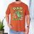 Dad Of The Birthday Boy T Rex Dinosaur Family Party Men's Comfort Colors T-Shirt Yam