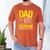 Dad Of A Childhood Cancer Warrior Childhood Cancer Awareness Men's Comfort Colors T-Shirt Yam