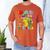 Dad Of The Three Rex 3Rd Birthday Boy Dinosaur T-Rex Men's Comfort Colors T-Shirt Yam