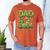 Dad Of The Three Rex Birthday Boy Dinosaur Family Matching Men's Comfort Colors T-Shirt Yam