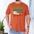Drink Tea Read Books Be Happy Bookworm Coffee And Tea Lover Men's Comfort Colors T-Shirt Yam