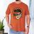 Fall Book Teacher Cat Books Halloween Autumn Librarian Men's Comfort Colors T-Shirt Yam