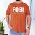 Fear Of Being Included Fobi Sarcastic Women Introvert-Chic Men's Comfort Colors T-Shirt Yam