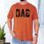 Fishing Dad Birthday Classic Bold Font Fish Daddy Men's Comfort Colors T-Shirt Yam