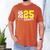 Football Senior Night Football Senior 2025 Graduation 55 Men's Comfort Colors T-Shirt Yam