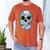 Frutiger Aero Aesthetic Tech Skull Computer Fishes Men's Comfort Colors T-Shirt Yam