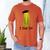 Graduation Cap Wearing Big Dill Pickle I Did It Graduate Fun Men's Comfort Colors T-Shirt Yam