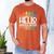 Hello Kindergarten First Day Back To School Graduation Men's Comfort Colors T-Shirt Yam