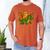 Orange Cat Dragon Riding Animal Lover Mom Dad Kids Men's Comfort Colors T-Shirt Yam