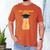 Orange Tabby Cat Graduation Distressed Shirt For Grads For Men Women Girls Kids Men's Comfort Colors T-Shirt Yam