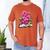 Orchids Flowers Book Floral Men's Comfort Colors T-Shirt Yam