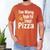 Pizza Lover Saying Introvert Anti Social Humor Foodie Men's Comfort Colors T-Shirt Yam