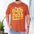 Proud Dad Of A 2023 Senior Graduation Men's Comfort Colors T-Shirt Yam