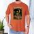 The Reader Tarot Card Book Lover Skeleton Art Goth Style Men's Comfort Colors T-Shirt Yam